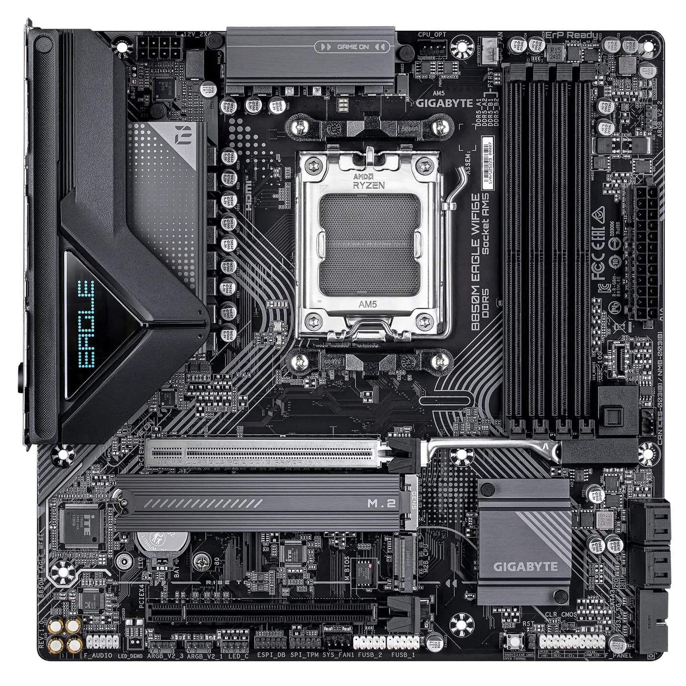 GIGABYTE B850M EAGLE WIFI6E AMD B850 Enchufe AM5 Micro ATX 2