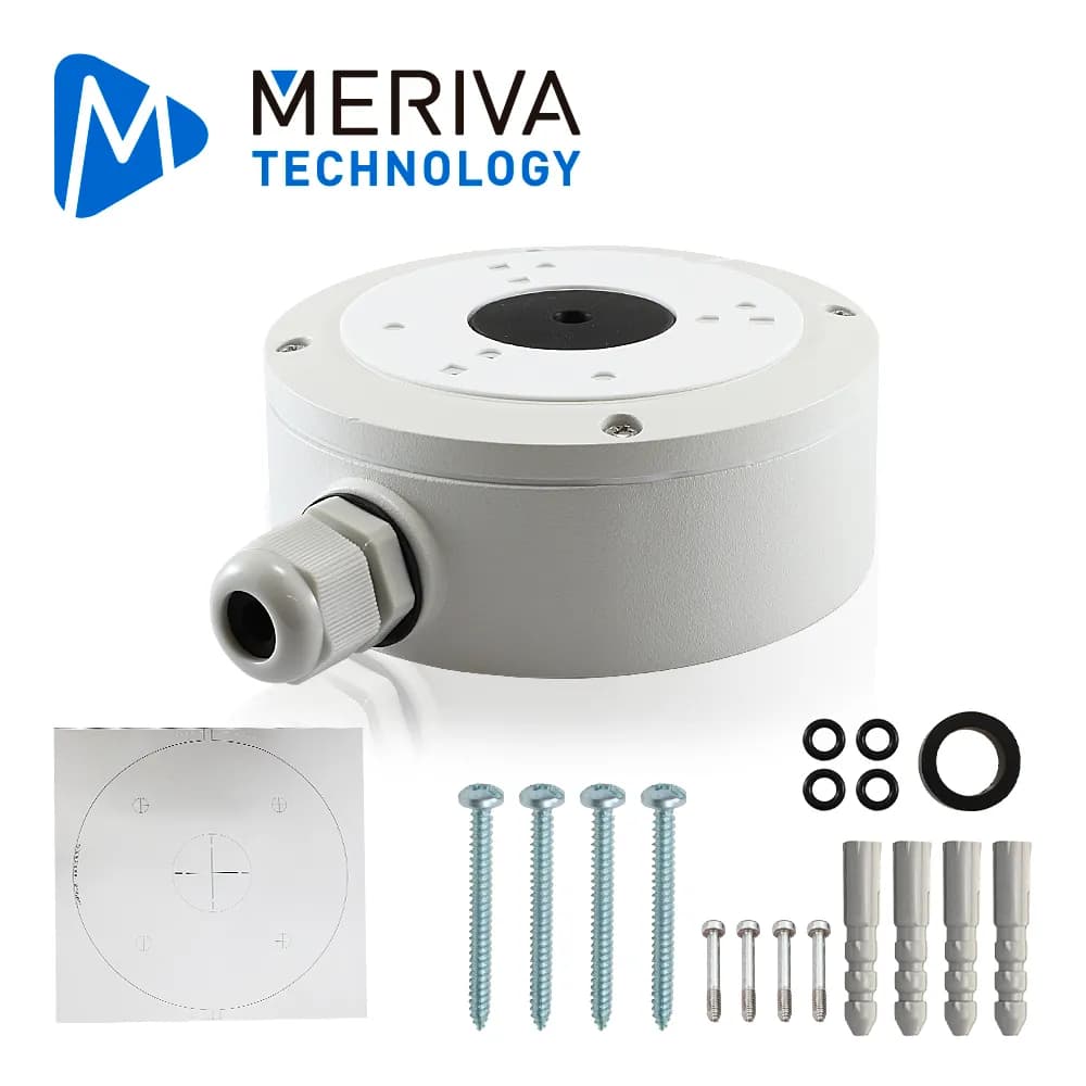 CAJA DE CONEXIONES REDONDA MERIVA TECHNOLOGY MVA-JB0301 / MONTAJE EN P 6
