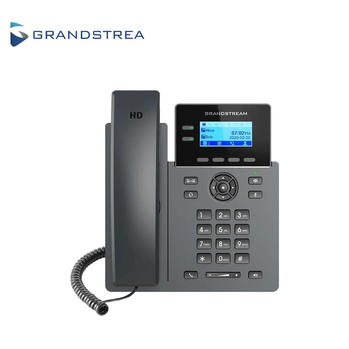 TELEFONO IP GRADO CARRIER WIFI 6 GRANDSTREAM GRP2602W / 4 CUENTAS SIP  2
