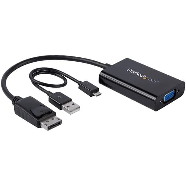 StarTech.com Adaptador de video DisplayPort a VGA con audio 2