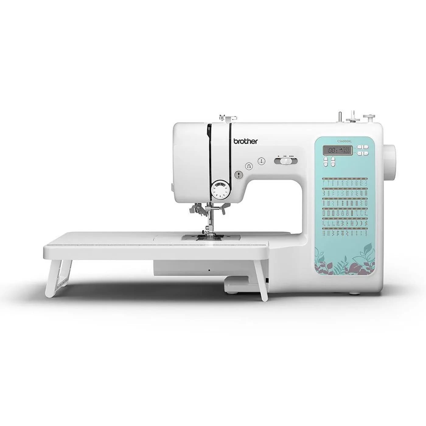 BROTHER MAQUINA DE COSER DIGITAL CS6000XL, 60PUNTADAS 100 FUNCIONES DE 4