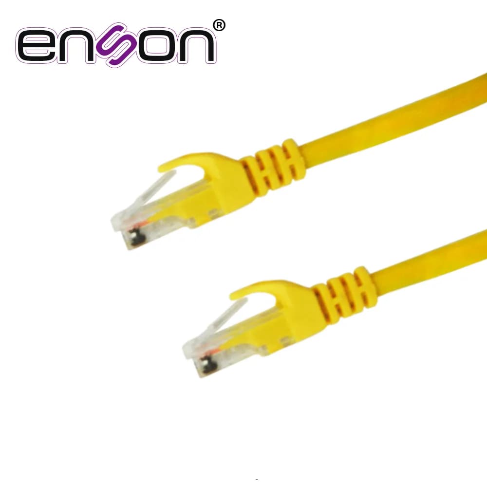PATCHCORD UTP ENSON P6006Y CAT6 60CM AMARILLO SERIE EPRO 100-II 100 PO 2