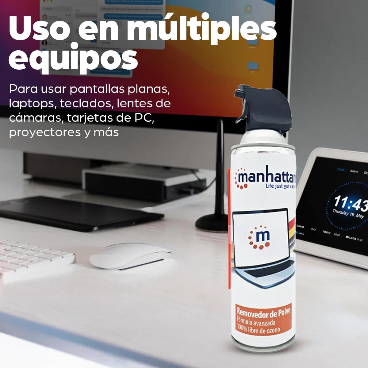 Manhattan Removedor de polvo, bote de 660 ml 4