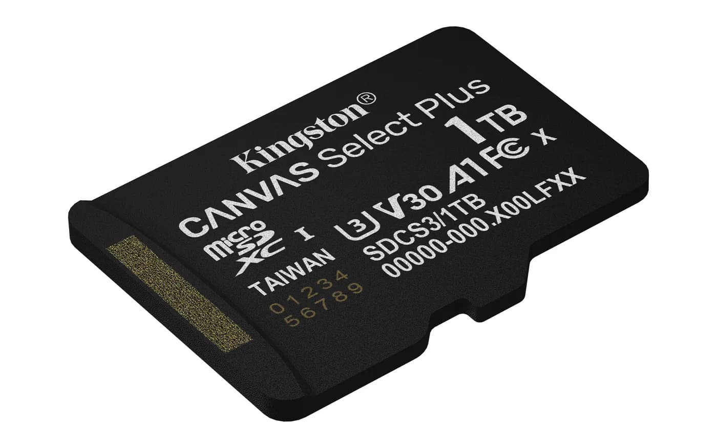 Kingston Technology Canvas Select Plus Gen3 1 TB MicroSDXC UHS-I Clase 4