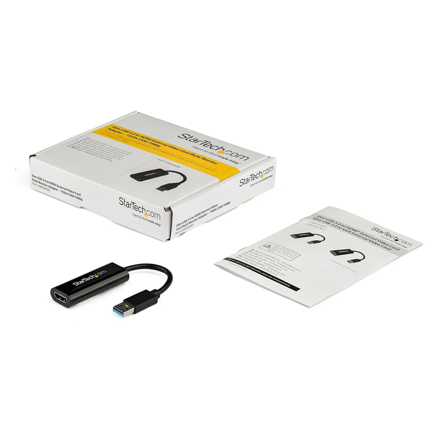 StarTech.com Adaptador USB 3.0 a HDMI - Cable Convertidor Compacto - 1 4