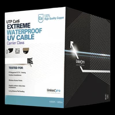 LinkedPro by EPCOM PRO-CAT-6-EXT-LITEW