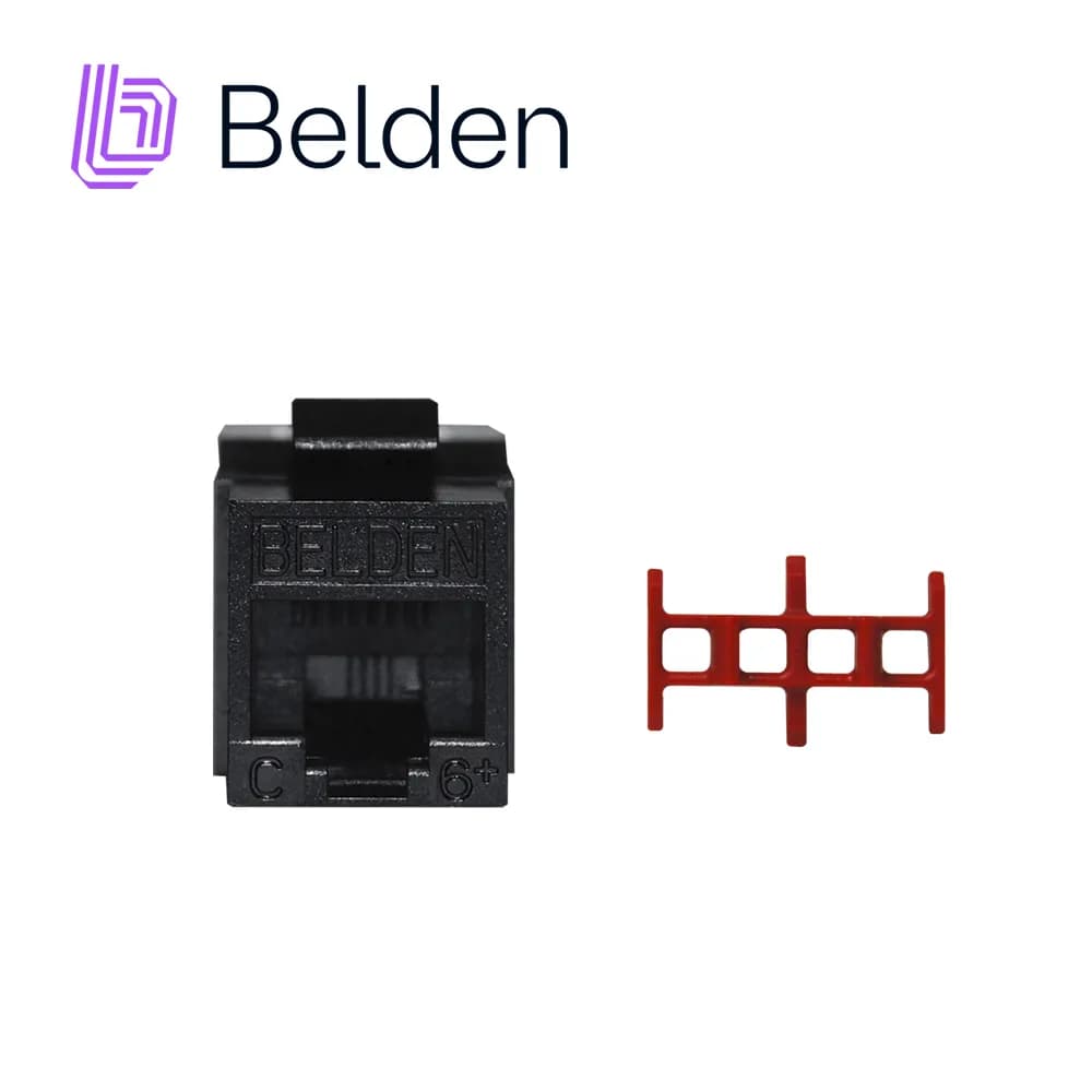CONECTOR MODULAR JACK CAT6+ RJ45 BELDEN AX101321 / KEYCONNECT / INTERI 2
