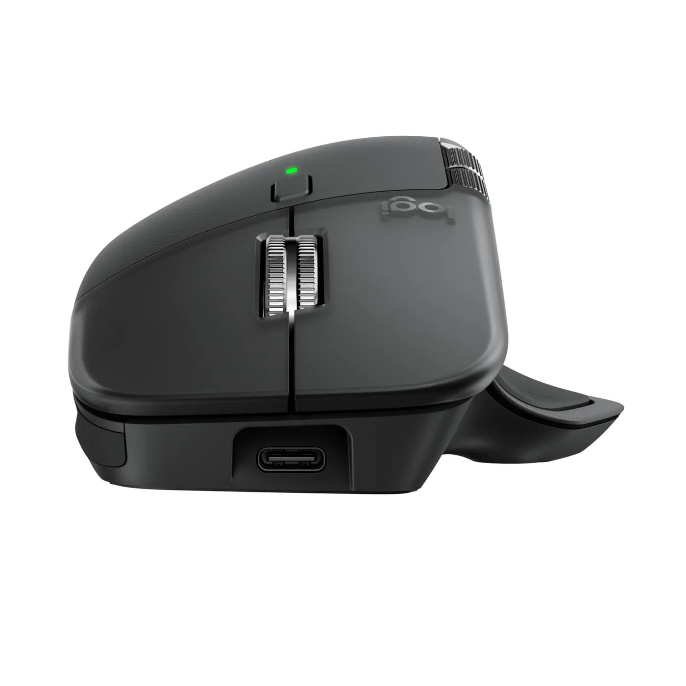 Logitech MX Master 4 ratón Oficina Diestro RF inalámbrico + bluetooth  3