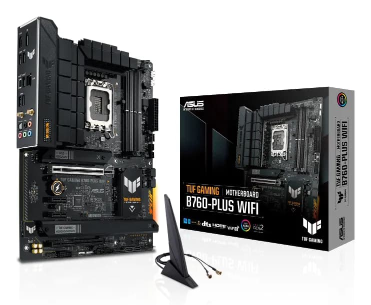TARJETA MADRE ASUS TUF GAMING B760-PLUS WIFI, ATX, LGA 1700, INTEL B76 8