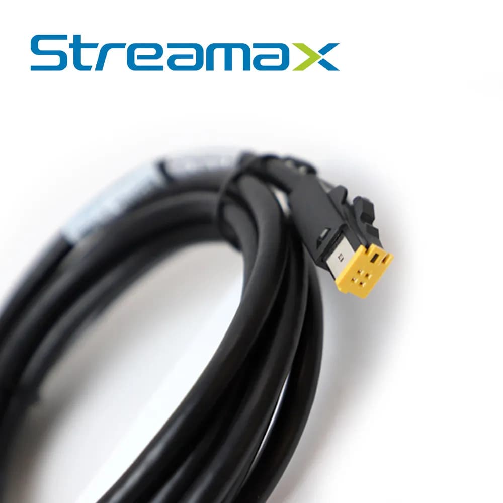 CABLE TIPO-B MERIVA STREAMAX M4PIN 7M / COMPATIBLE CON CAMARA MCA20D A 4