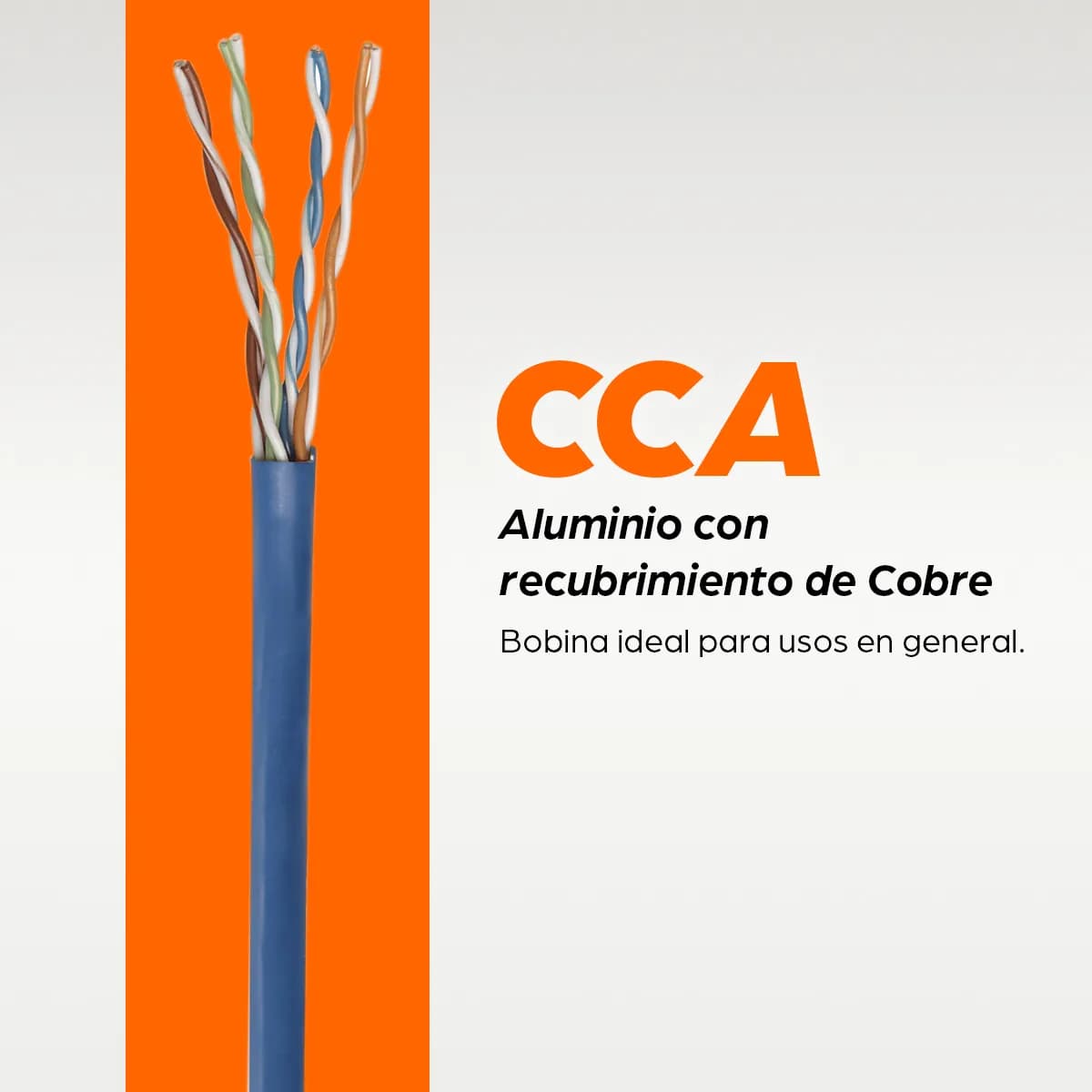 Intellinet Bobina de cable UTP Cat5E CCA, Sólida, 305 m, PYME 4