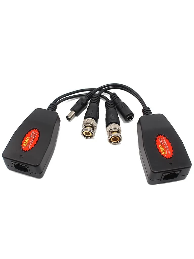 SAXXON VB-04 - Par de transceptores 4K para video y energía, con entra 3
