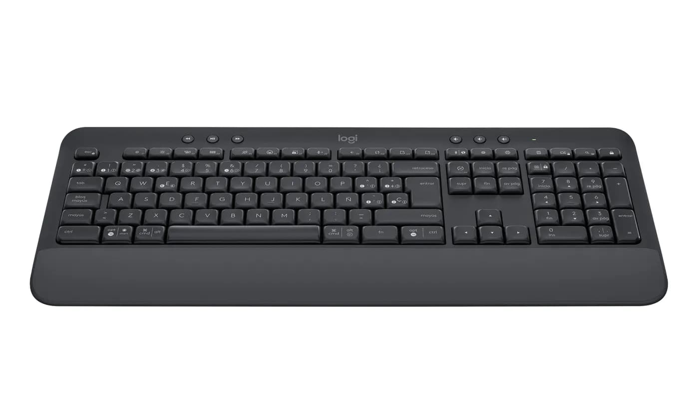 Logitech 920-010910 teclado Oficina Bluetooth QWERTY Español Grafito 6