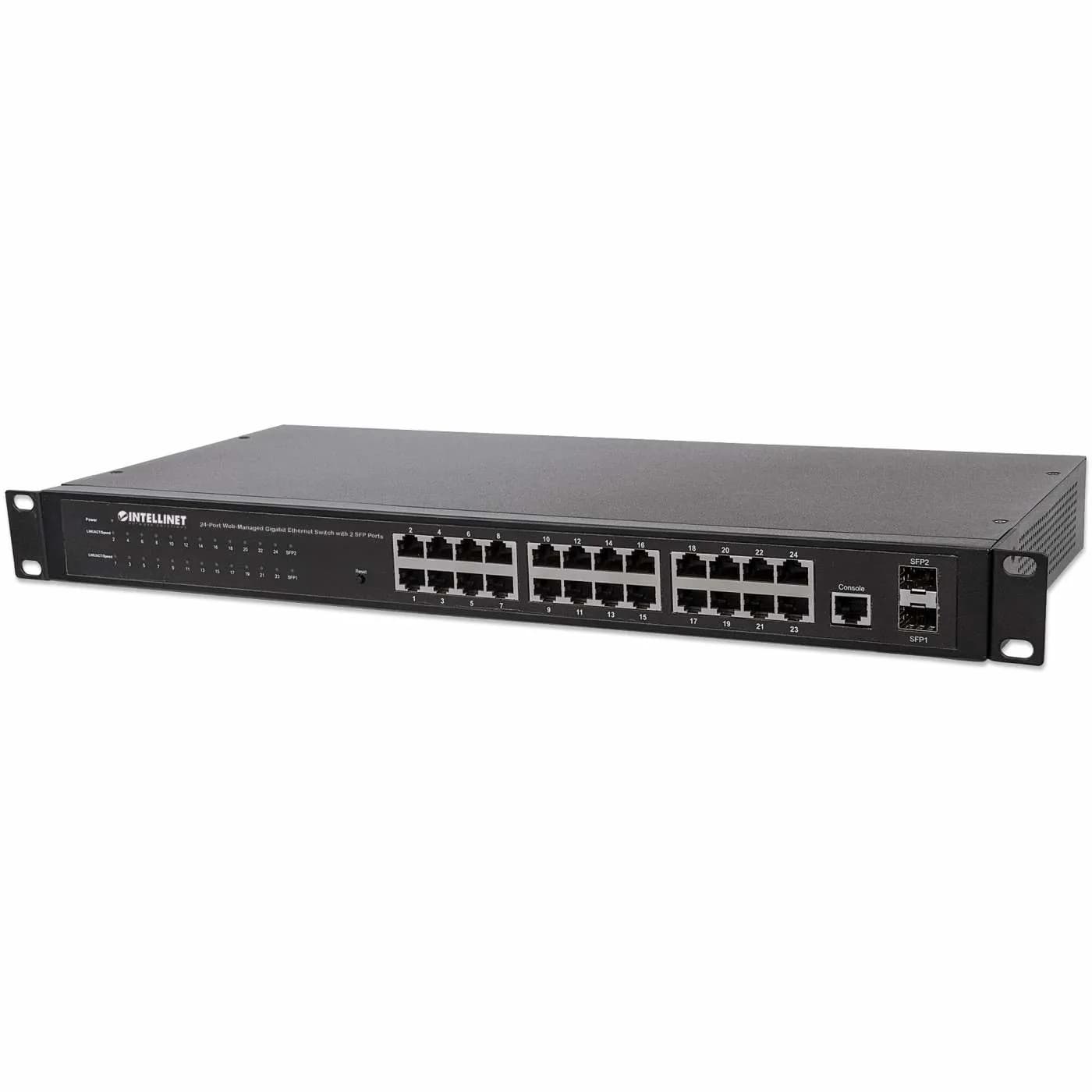 Intellinet Switch de 24 Puertos Gigabit Ethernet Administrable por Web 7