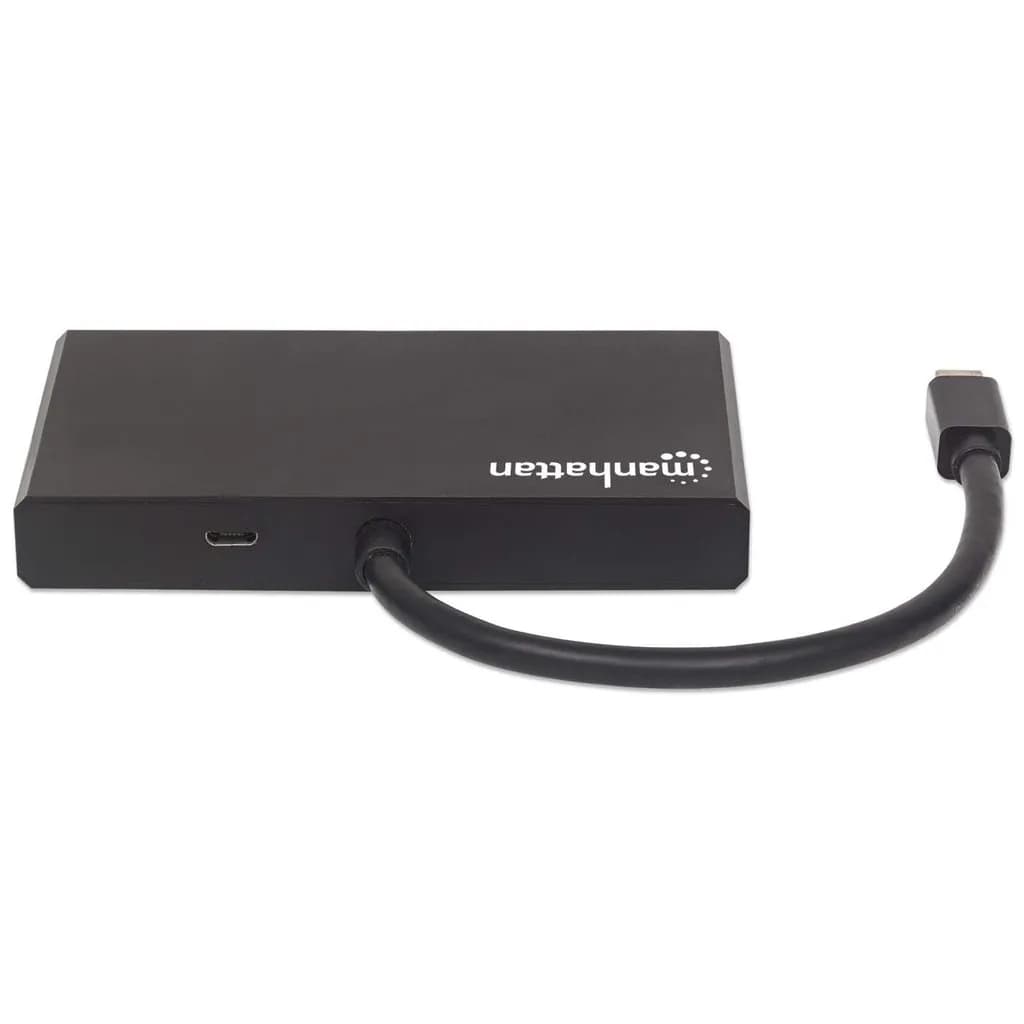 Manhattan Hub Video Splitter de Mini DisplayPort a 4 DisplayPort, con  5