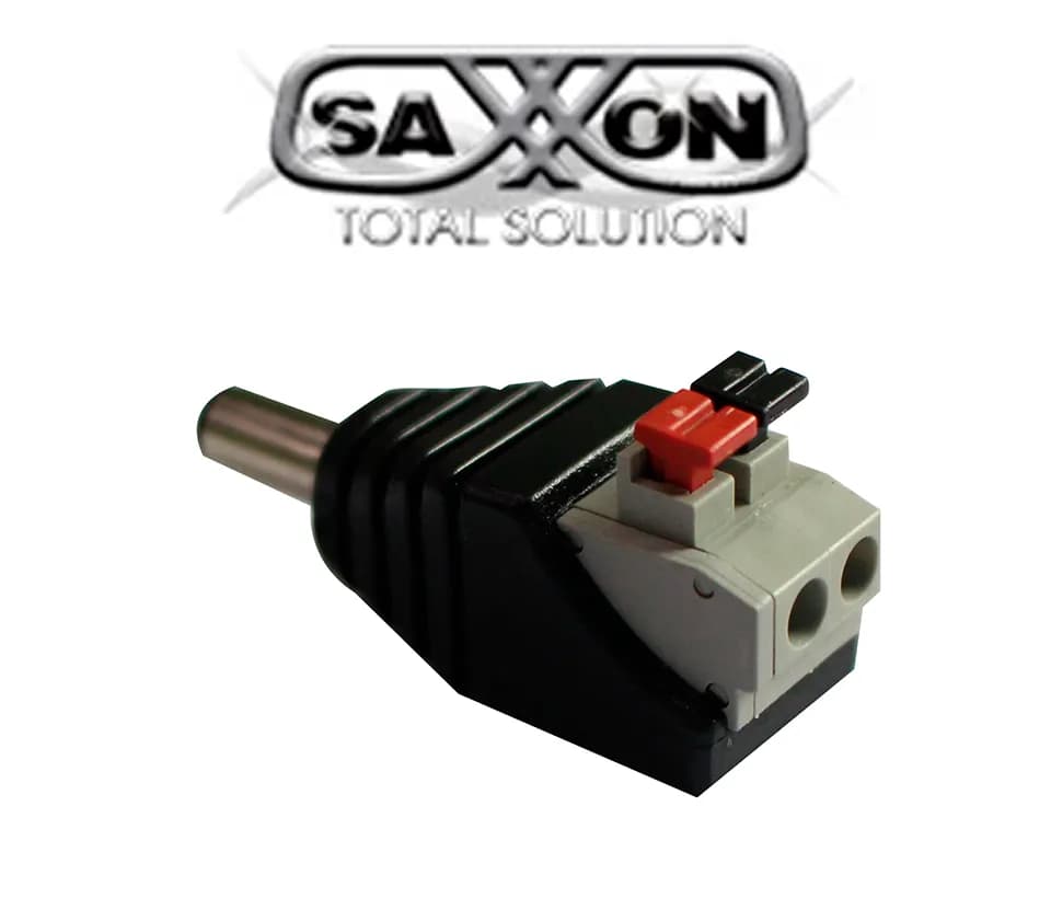 SAXXON PSUBR16H - Bolsa de 10 Adaptadores Macho tipo Jack Polarizado d 2