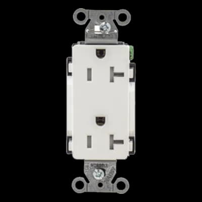 Hubbell HUB-DR20-WHI-TR