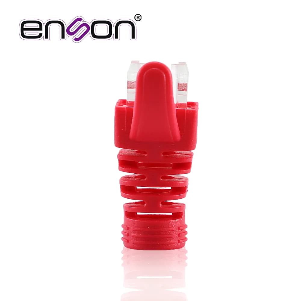 BOTA PARA CABLE UTP ENSON EPRO-BOOT-RD COLOR ROJO IDEAL PARA EL TERMIN 2