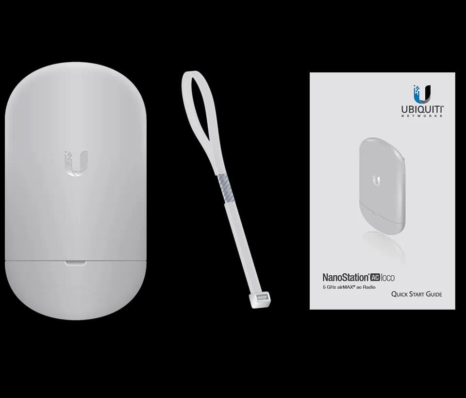 UBIQUITI NAOSTATION AIRMAX AC 450 MBPS MIMO 2X2 5GHZ 13 DBI (LOCO5AC) 5