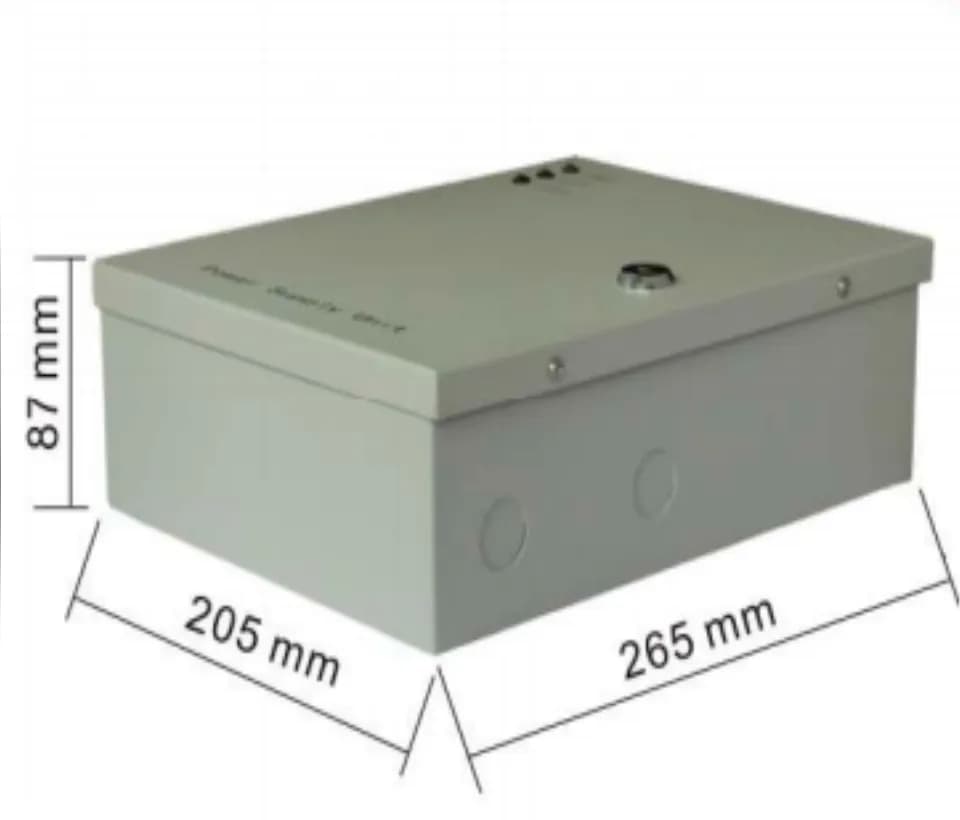 SAXXON PSU1210D9B - Fuente de Poder de 12 vcd/ 10 Amperes/ Para 9 Cama 2