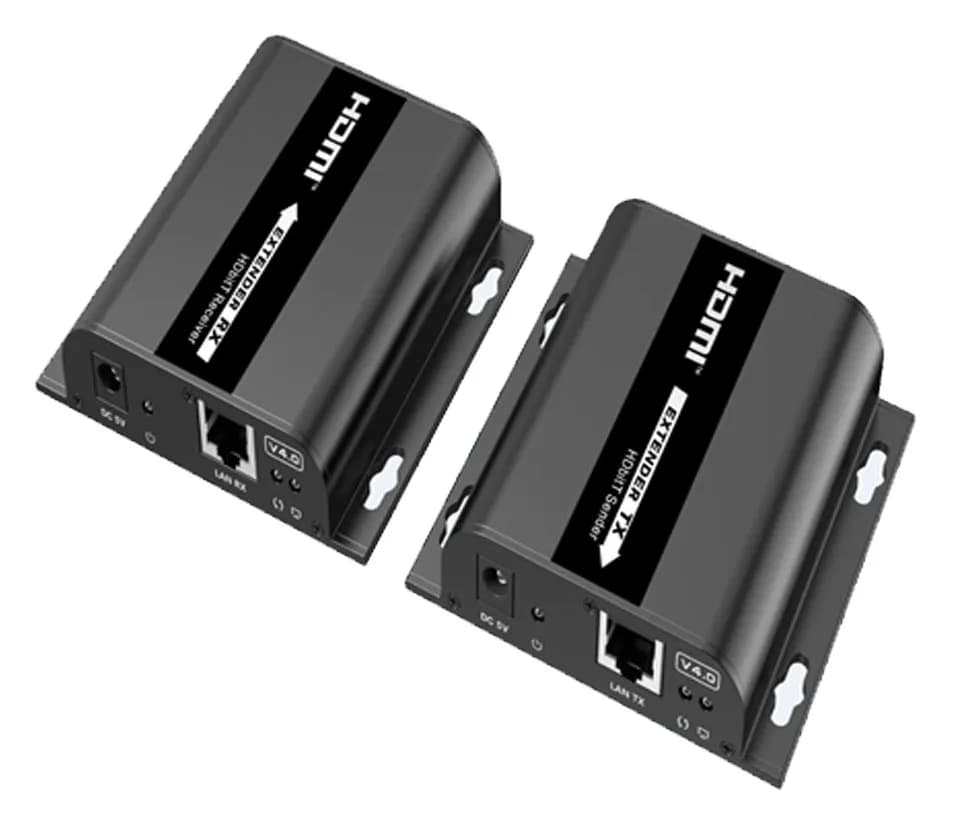 SAXXON LKV38340- Kit extensor HDMI sobre IP/ Resolucion 1080p/ Cat 5e/ 6