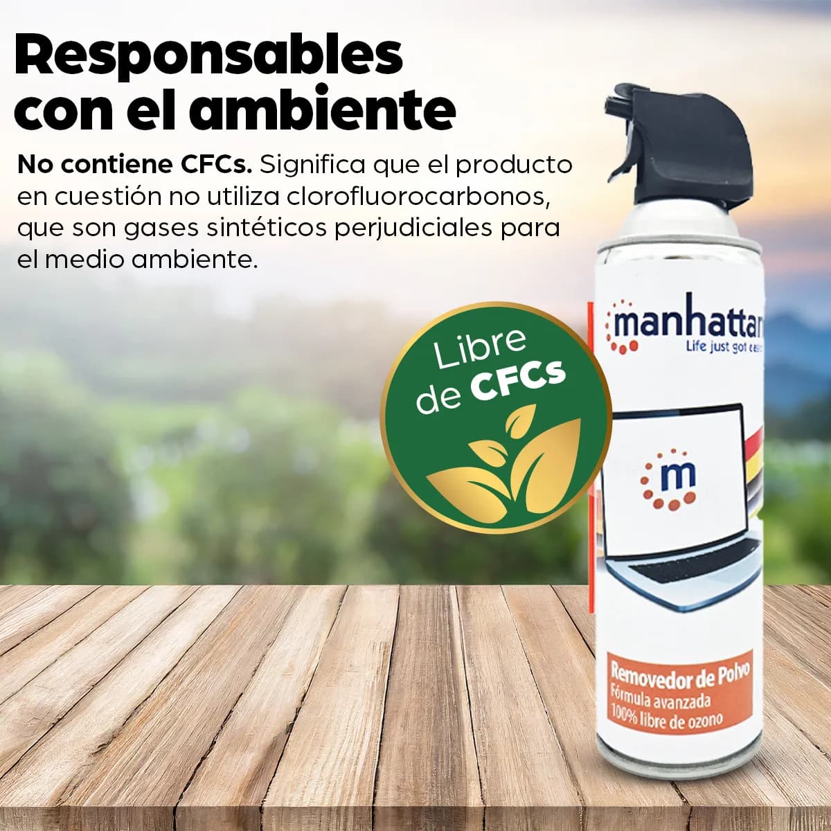 Manhattan Removedor de polvo, bote de 660 ml 3