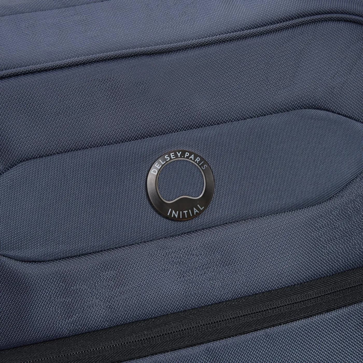 DELSEY MALETA EASY TRIP SUAVE 20 PULG AZUL ANTRACITA TIPO BACKPACK 3