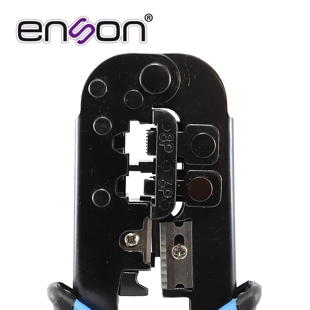 PINZAS PONCHADORAS DE RJ45 ENSON ENS-NT02 PARA CONECTORES RJ45 (8 PINE 3