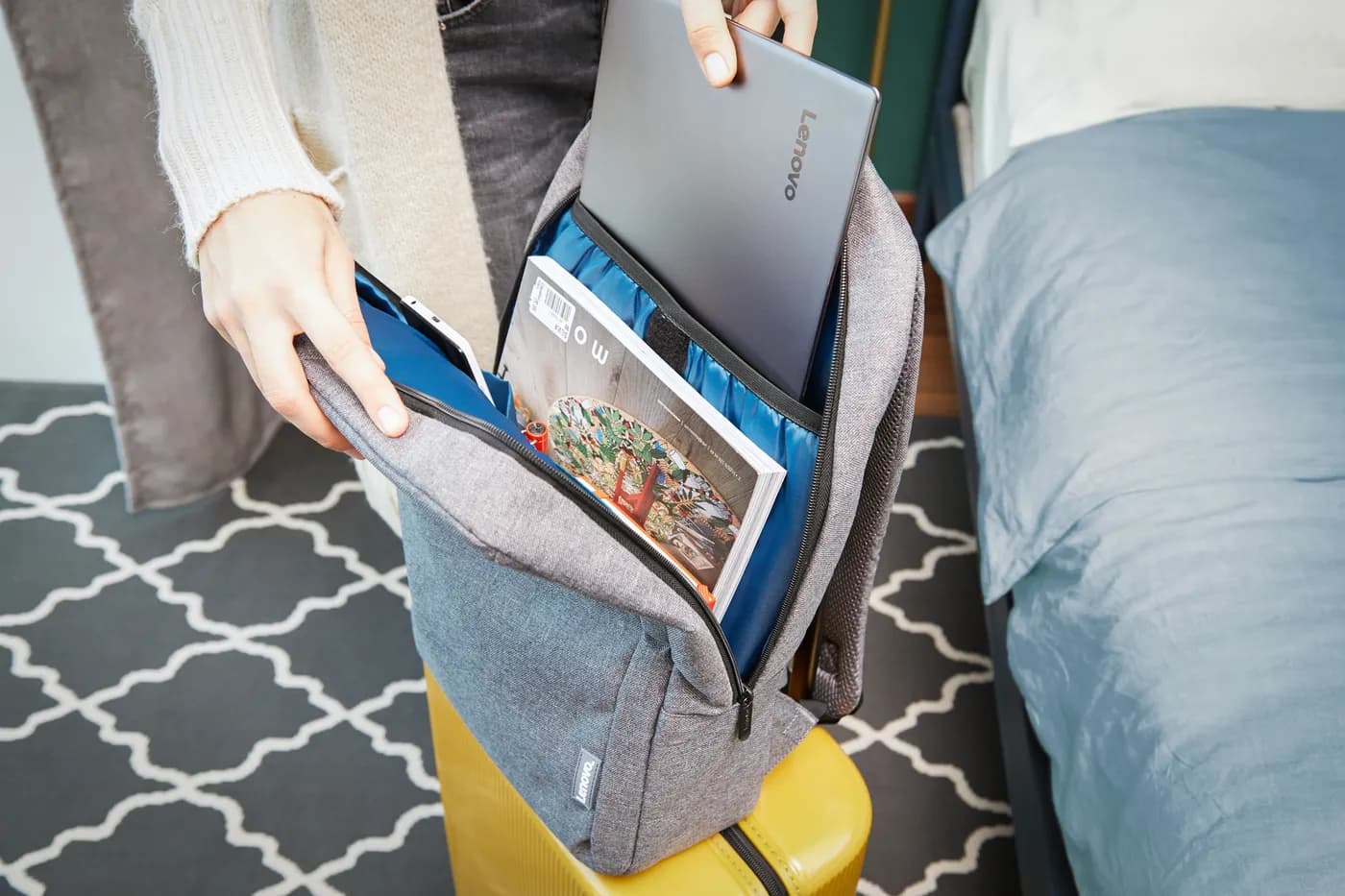 Lenovo B210 39.6 cm (15.6") Mochila Gris 6