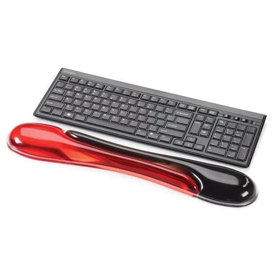 Kensington K62398AM descansa muñecas Gel Negro, Rojo 2