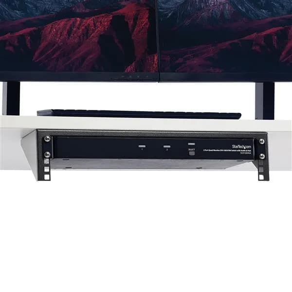 StarTech.com Rack Abrazadera Vertical de Montaje en Pared de 2U y 19 P 6