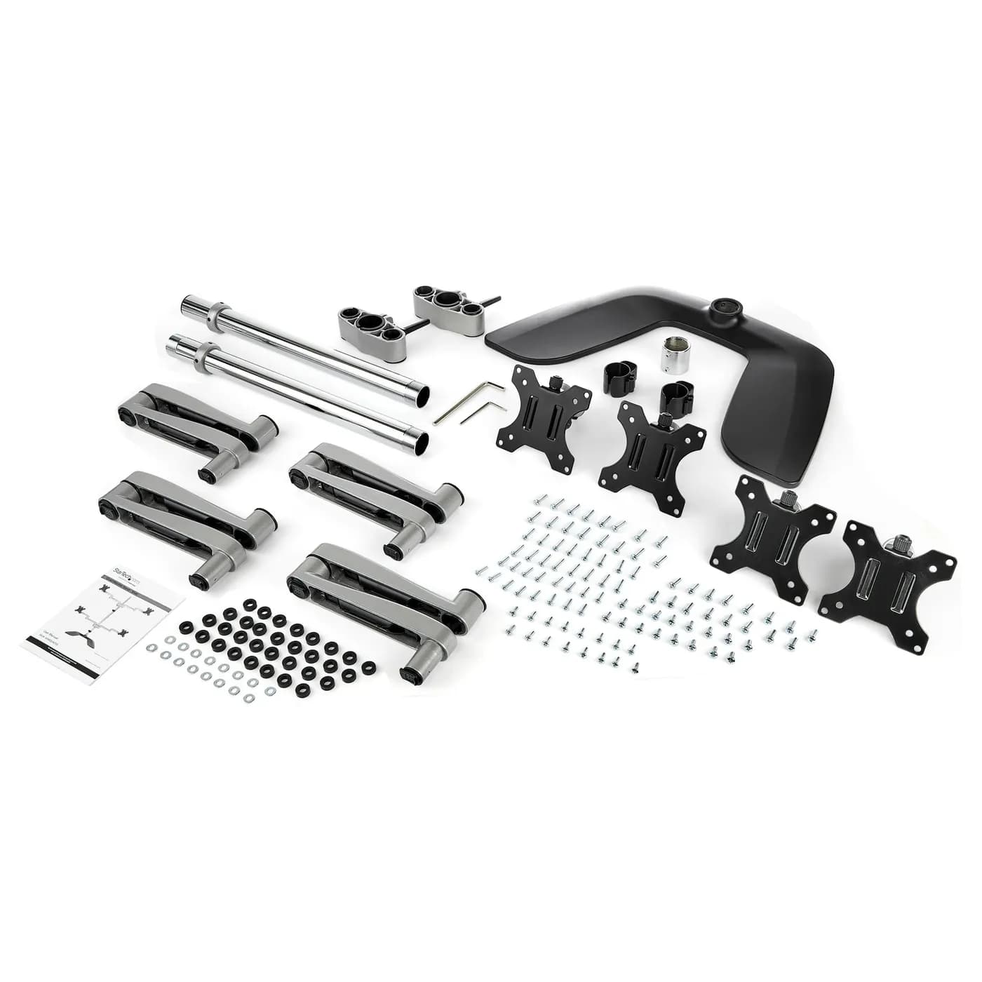 StarTech.com Soporte de Escritorio para 4 Monitores - Articulado - En  8