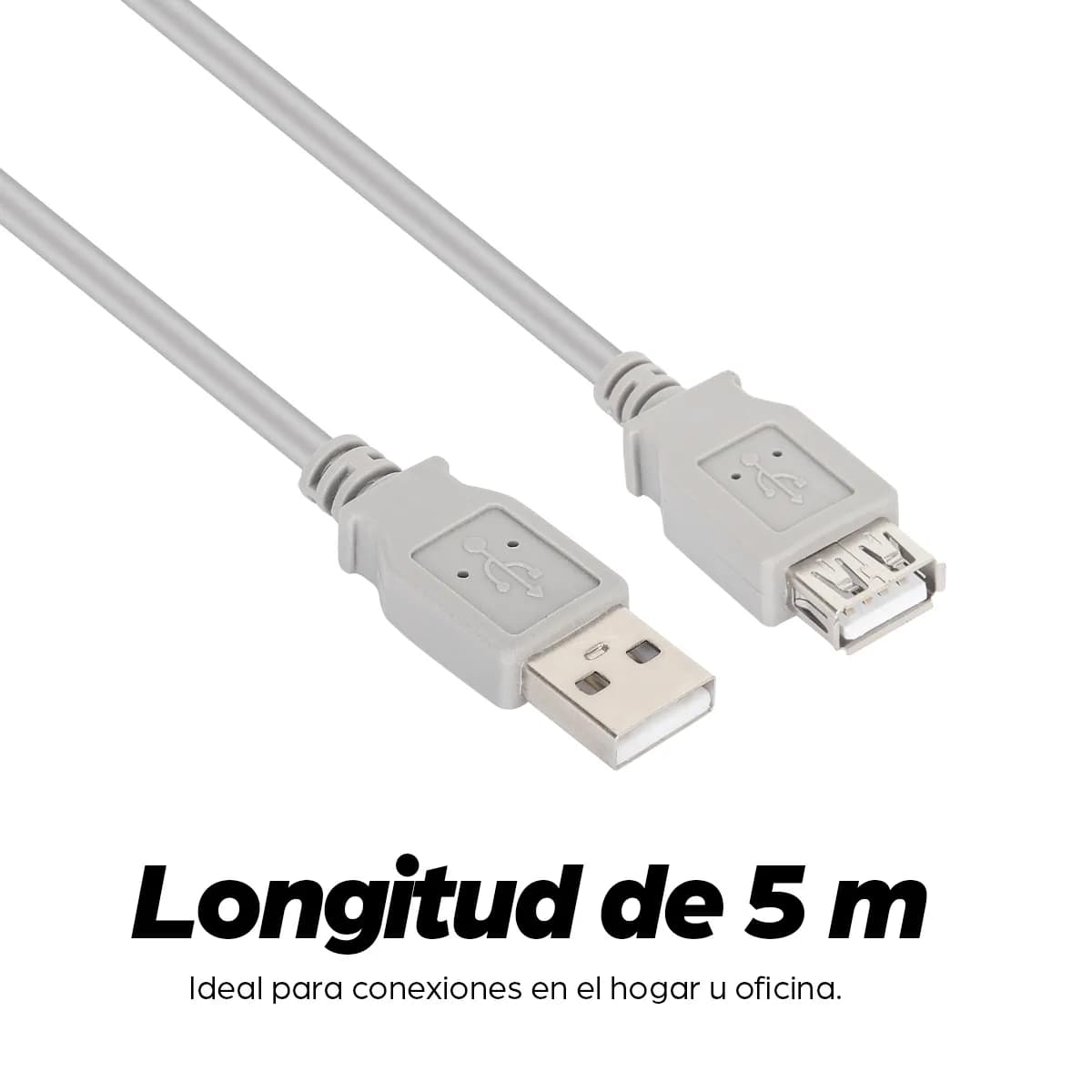 Manhattan 165211 cable USB 1.8 m USB A Gris 3