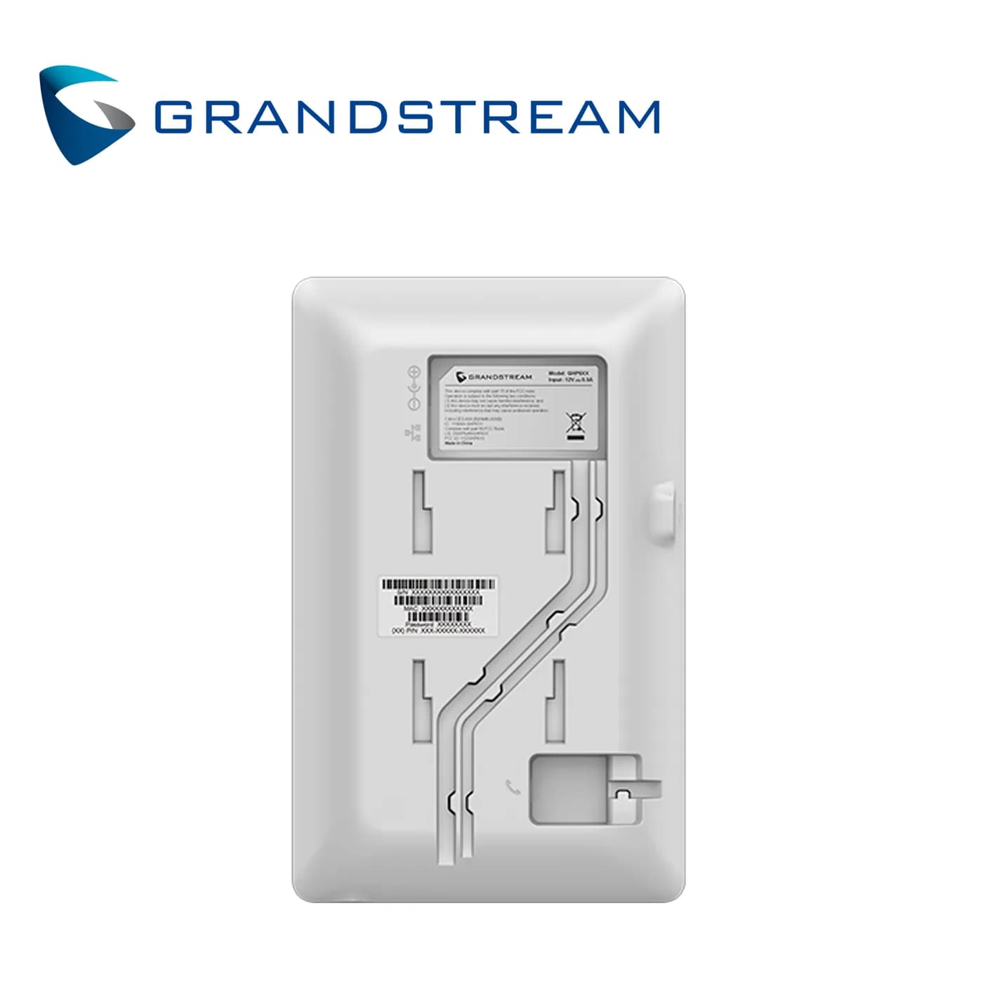 TELEFONO IP HD HOTEL WIFI BLANCO GRANDSTREAM GHP620 / 2 CUENTAS SIP /  2