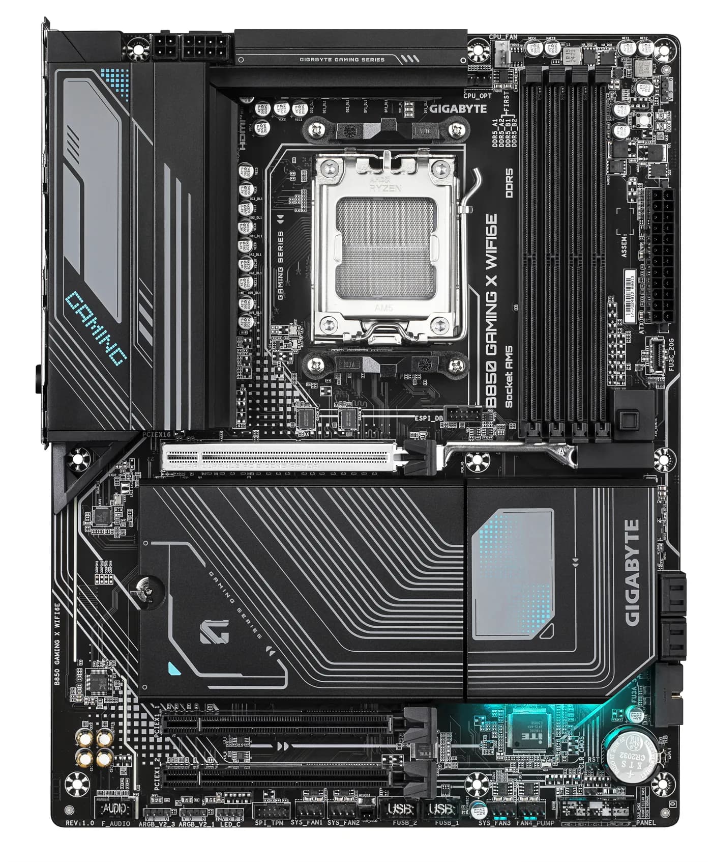 GIGABYTE B850 GAMING X WIFI6E placa base AMD B850 Enchufe AM5 ATX 2