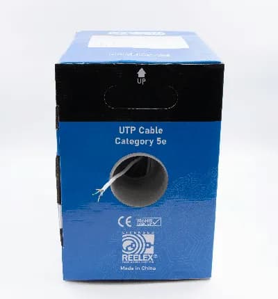 SAXXON OUTPCAT5E - Bobina de Cable UTP Cat5e 100% Cobre/ 305 Metros/ B 3