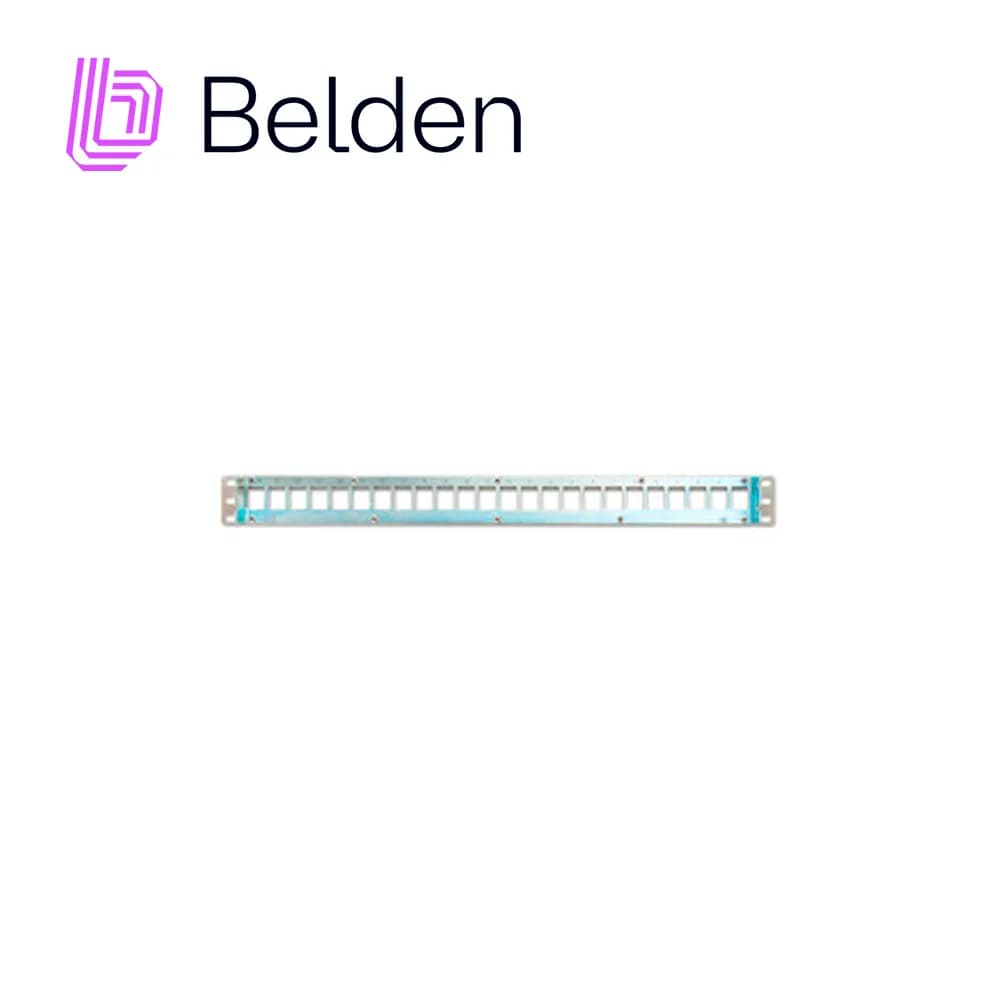 PATCH PANEL MODULAR BLINDADO AX104563 BELDEN 24 PUERTOS 1 UR TITANIUM  5