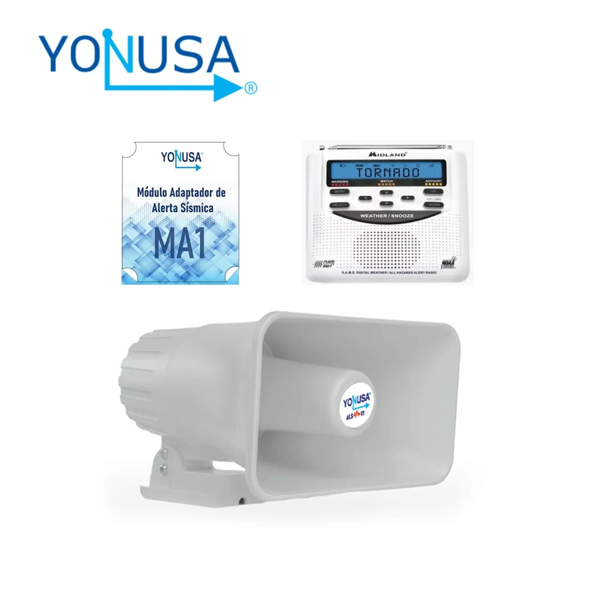 Yonusa KIT ALERTA SÍSMICA
