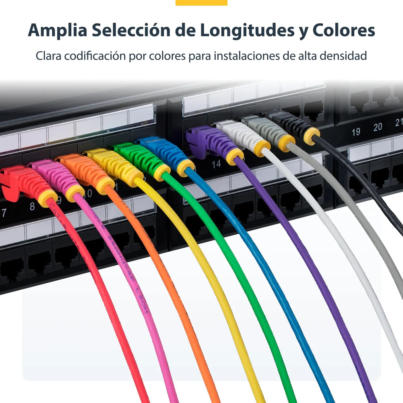 StarTech.com Cable Cat6 de 1,5m - Delgado - con Conectores RJ45 sin En 9