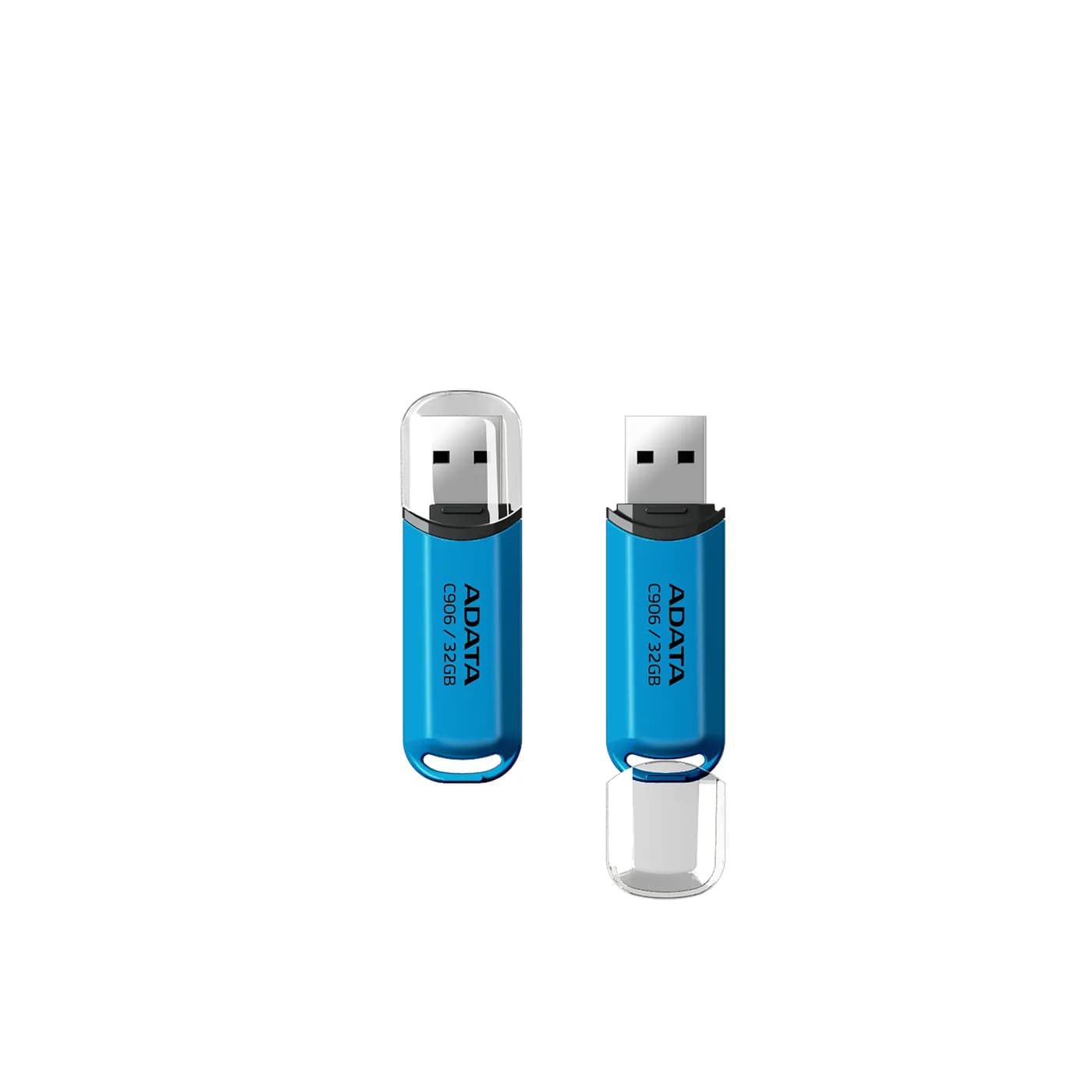 ADATA AC906-32G-RWB unidad flash USB 32 GB USB tipo A 2.0 Azul, Transp 2