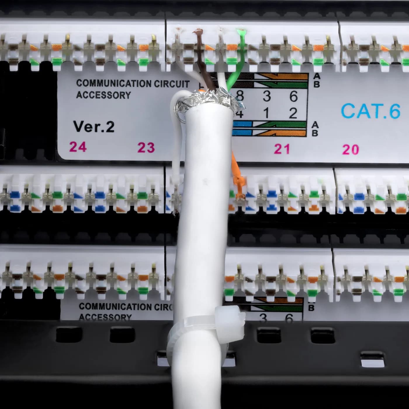 StarTech.com Panel de Parcheo 2U de 48 Puertos Cat6 RJ45 de Montaje en 4