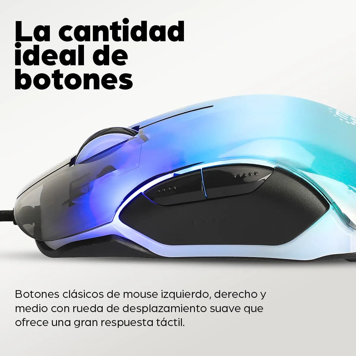 Manhattan 190381 ratón Universal Ambidiestro USB tipo A Óptico 12800 D 12