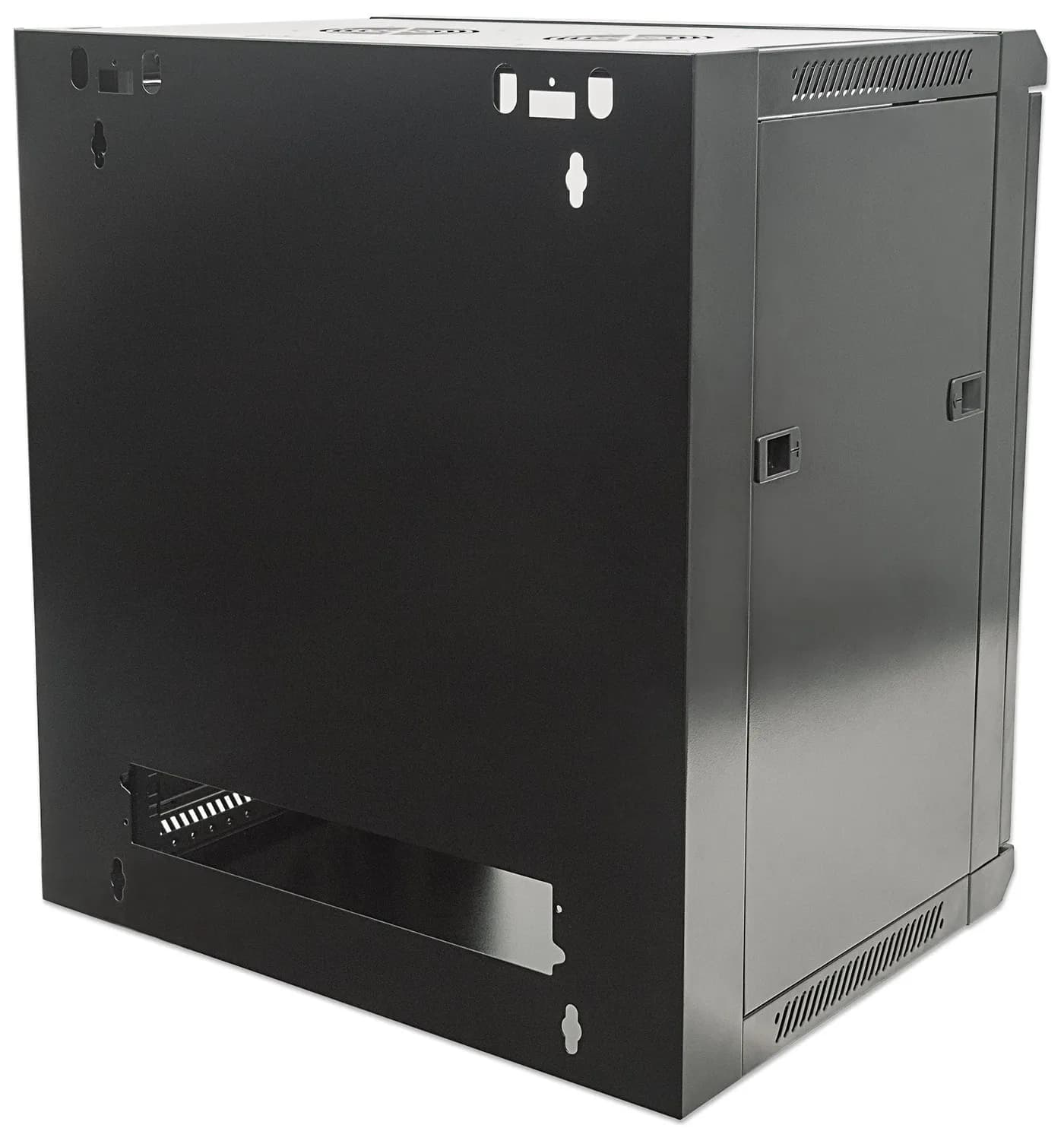Intellinet 711869 armario rack 12U Bastidor de pared Negro 5