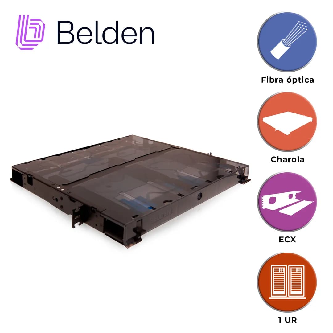 PANEL DE CONEXION BELDEN ECX-01U / 1UR / 2 CASSETTES / 2 FRAMES 4