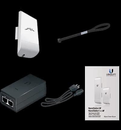 UBIQUITI NANOSTATION LOCOM5 - Radio Airmax 5.8GHz para exteriores con  2