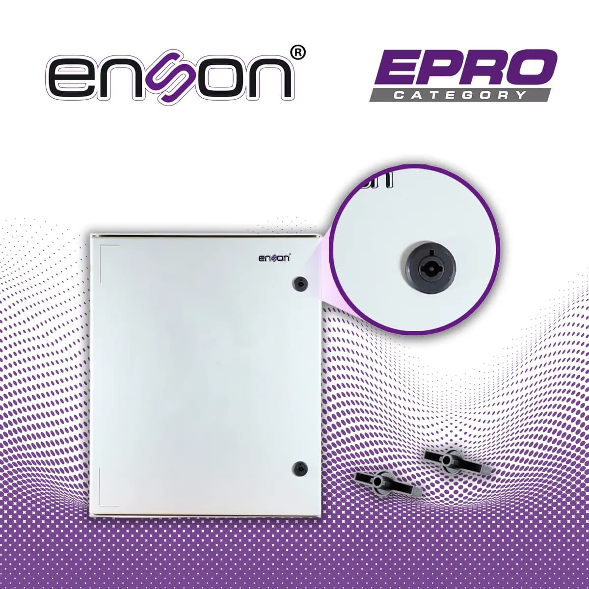 GABINETE TIPO NEMA ENSON ENS-NEM652 DE POLYESTER 600X500X230MM IP66 /  7