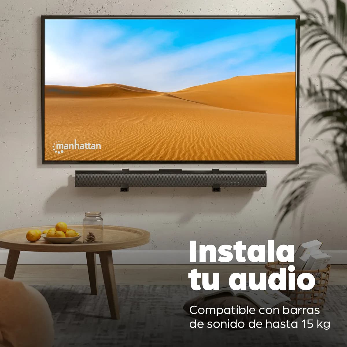 Manhattan Soporte universal para barra de sonido 7