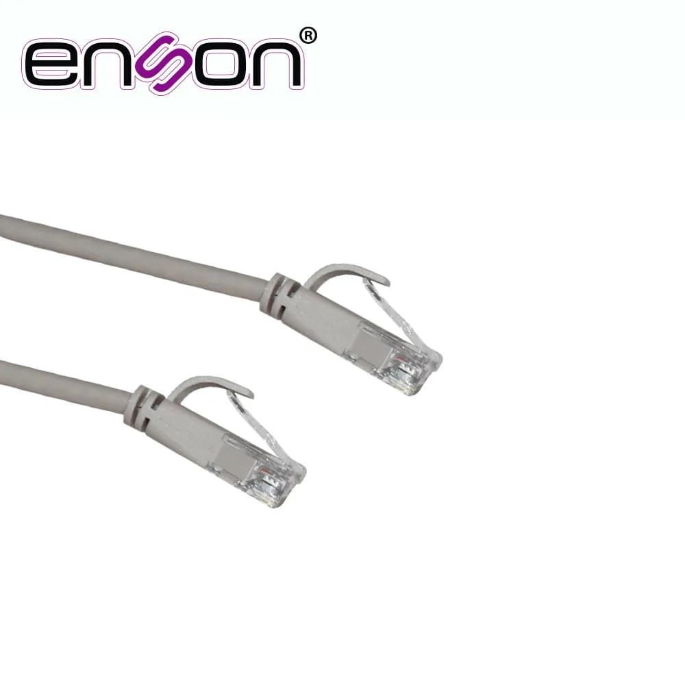 CABLE PREARMADO ENSON ENS-IP18CAT6 DE 18MTS CAT6 CON CONECTORES RJ45 T 2
