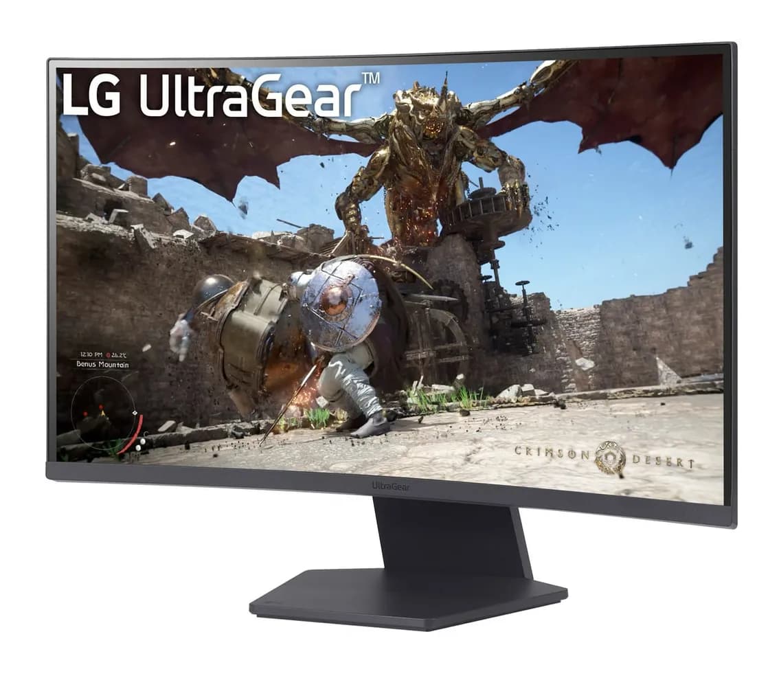 LG 27GS60QC monitor de computadora 68.6 cm (27") 2560 x 1440 Pixeles F 2