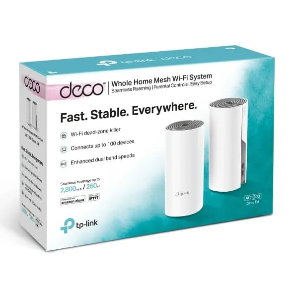 TP-Link DECOE4 sistema wi-fi de malla Doble banda (2,4 GHz / 5 GHz) Wi 5